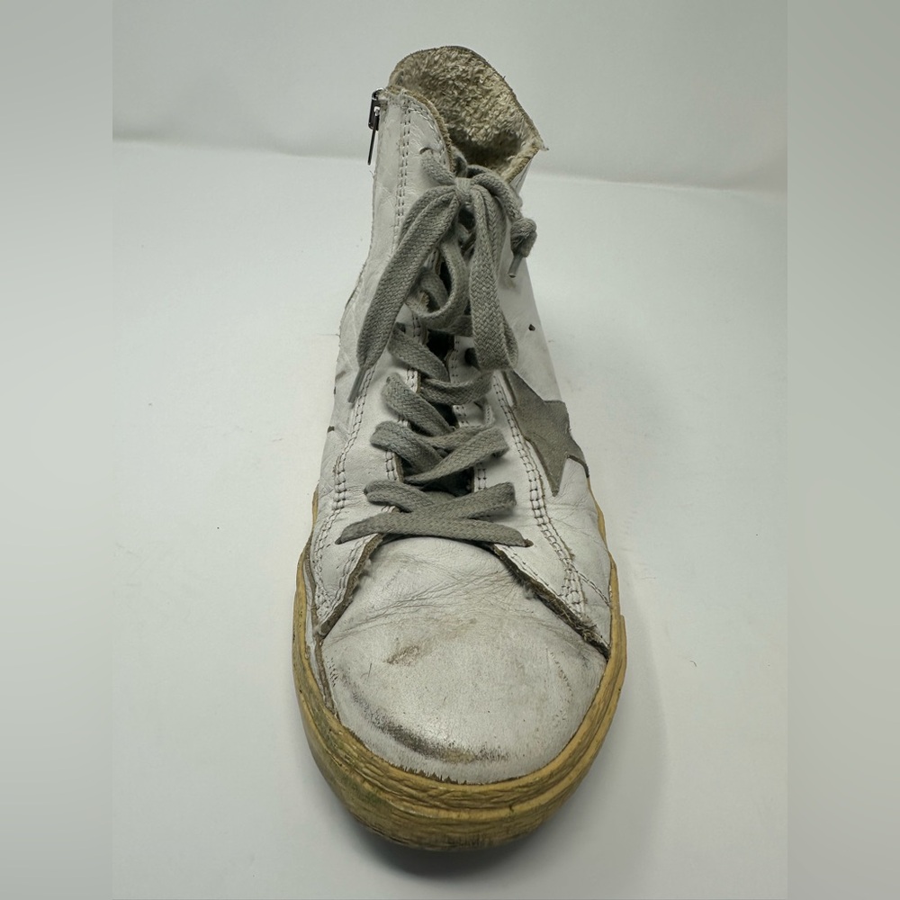 Francy White High-Top Sneakers by Golden Goose size 9 - Picture 4 of 10